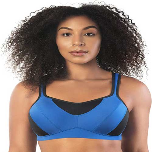 PARFAIT Women's Dynamic P5541 Full Bust Bounce Control Sports Bra No Bounce Sports Bra For Large Bust