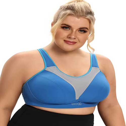 Sports Bras for Women Plus Size High Impact Full Coverage All-Round Support for Running No Bounce Sports Bra For Large Bust