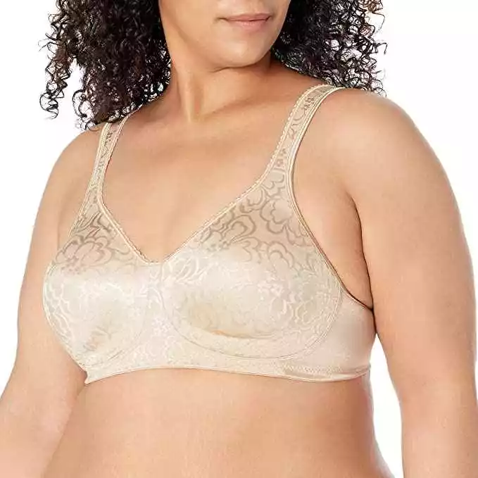 Playtex Women's 18 Hour Ultimate Lift and Support Wire-Free Bra Best Bra for Side Boob